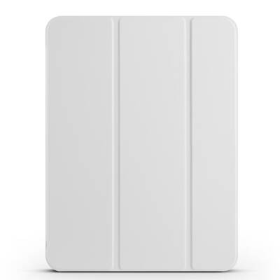 Apple iPad Pro 11 2024 Zore Smart Cover 1-1 Case with Pen Compartment Stand - 8