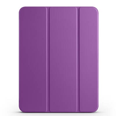 Apple iPad Pro 11 2024 Zore Smart Cover 1-1 Case with Pen Compartment Stand - 10
