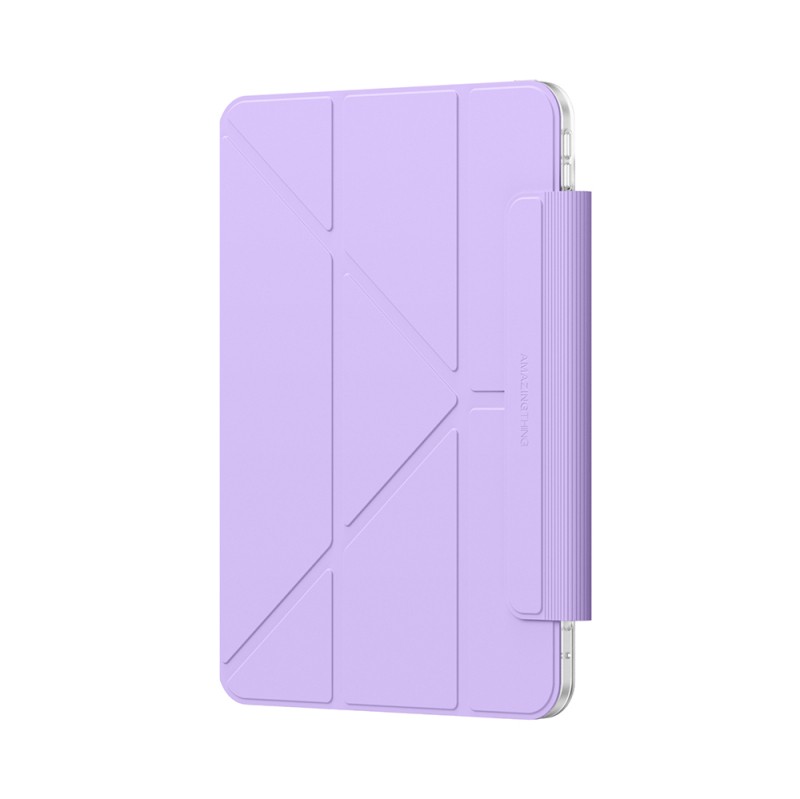 Apple iPad Pro 11 2025 M5 Amazingthing Minimal Mag Katlanabilir Standlı Kalem Bölmeli Kılıf - 5