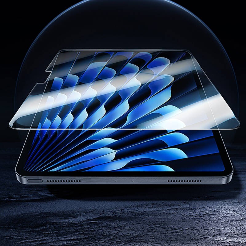 Apple iPad Pro 11 2025 M5 Benks King Kong Eğimli Kenar Oleofobik Özellikli Temperli Cam Ekran Koruyucu - 7