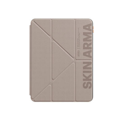 Apple iPad Pro 11 2025 M5 Case SkinArma Embossed Print Design 360 Full Protection Transparent Back Stand Gamma Case - Skinarma
