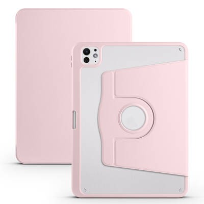 Apple iPad Pro 11 2025 M5 Case Zore Thermal Pen Compartment Rotating Stand Case - 7