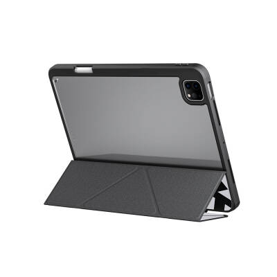 Apple iPad Pro 11 2025 M5 Kılıf SkinArma Holografik Tasarımlı Arkası Şeffaf Çıkarılabilir Magnetik Kira Kobai Kılıf - 12