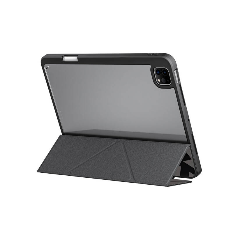 Apple iPad Pro 11 2025 M5 Kılıf SkinArma Holografik Tasarımlı Arkası Şeffaf Çıkarılabilir Magnetik Kira Kobai Kılıf - 9