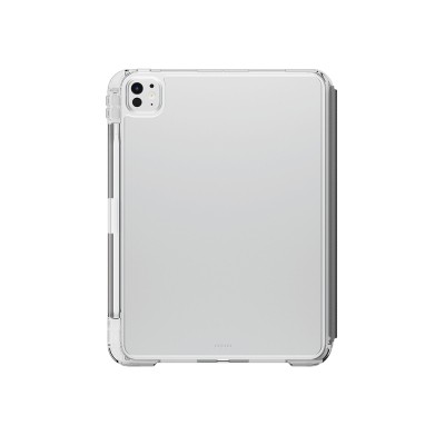 Apple iPad Pro 11 2025 M5 Kılıf Skinarma Kalemlikli Arkası Şeffaf Standlı Magnetik Zeta Kılıf - 3