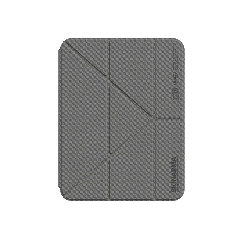 Apple iPad Pro 11 2025 M5 Kılıf Skinarma Kalemlikli Arkası Şeffaf Standlı Magnetik Zeta Kılıf - 2