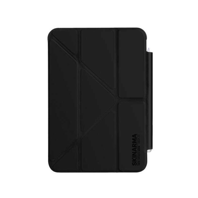 Apple iPad Pro 11 2025 M5 Kılıf SkinArma Sticker Tasarımlı Kalemlikli Arkası Şeffaf Standlı Magnetik Taito Kılıf - 2