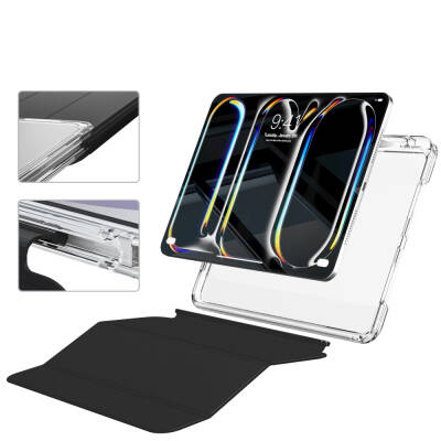 Apple iPad Pro 11 2025 M5 Magnetic Detachable Airbag Zore Sliding Tablet Case - 10