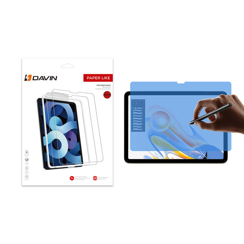 Apple iPad Pro 11 2025 M5 Paper-Feel Matte Davin Paper Like Screen Protector - 2