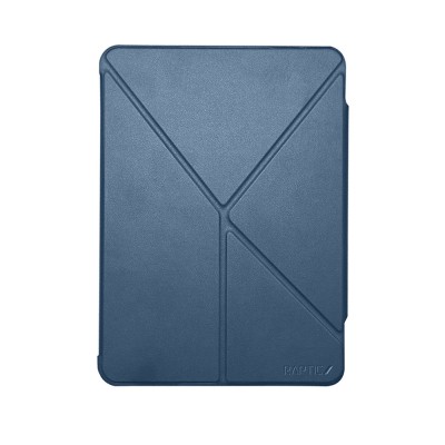 Apple iPad Pro 11 2025 M5 Raptic Clear Folio Airbagli Şeffaf Kapaklı Katlanabilir Standlı Kılıf - 3