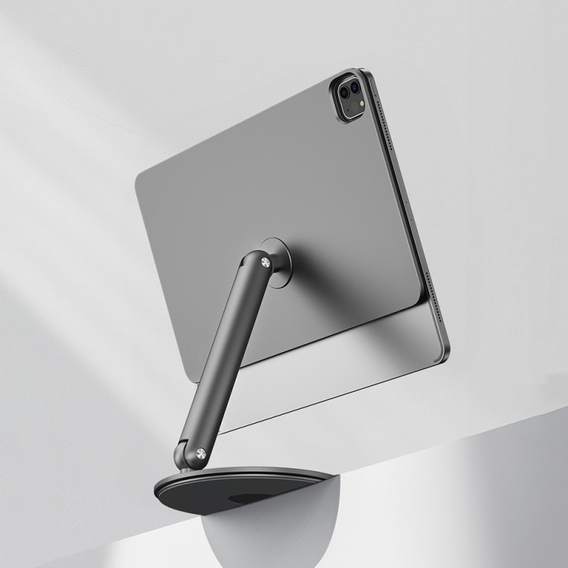 Apple iPad Pro 11 2025 M5 Wiwu ZM-310 360 Derece Dönebilen Magnetik Başlıklı Tablet Standı - 9