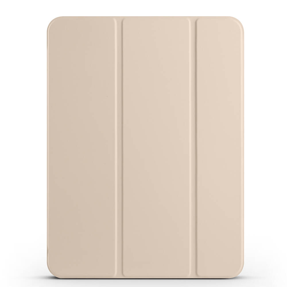 iPad Pro 11 2025 M5 Zore Smart Cover Kalem Bölmeli Standlı 1-1 Kılıf - Gold
