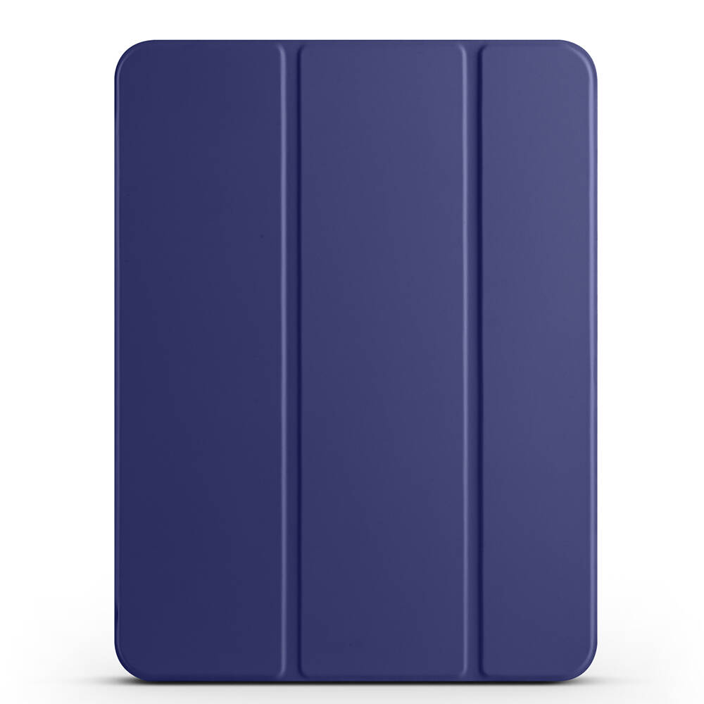 iPad Pro 11 2025 M5 Zore Smart Cover Kalem Bölmeli Standlı 1-1 Kılıf - Lacivert