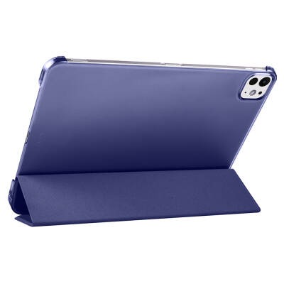 Apple iPad Pro 11 2025 M5 Zore Smart Cover with Pencil Compartment and Stand 1-in-1 Case - 16