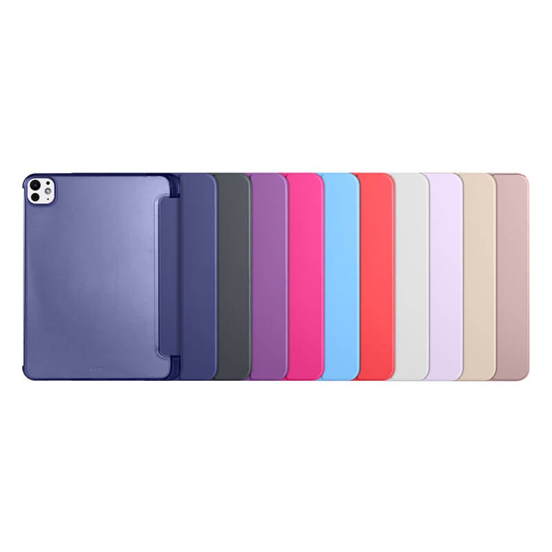 Apple iPad Pro 11 2025 M5 Zore Smart Cover with Pencil Compartment and Stand 1-in-1 Case - 20