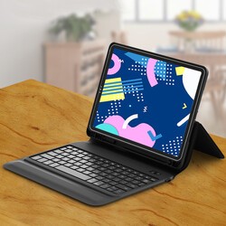 Apple iPad Pro 11 Wiwu Keyboard Folio Kablosuz Klavyeli Kılıf - 6
