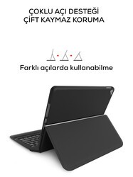 Apple iPad Pro 11 Wiwu Keyboard Folio Kablosuz Klavyeli Kılıf - 5