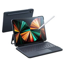 Apple iPad Pro 12.9 2018 (3.Nesil) Benks KB02 Kablosuz Klavyeli Kılıf - Benks