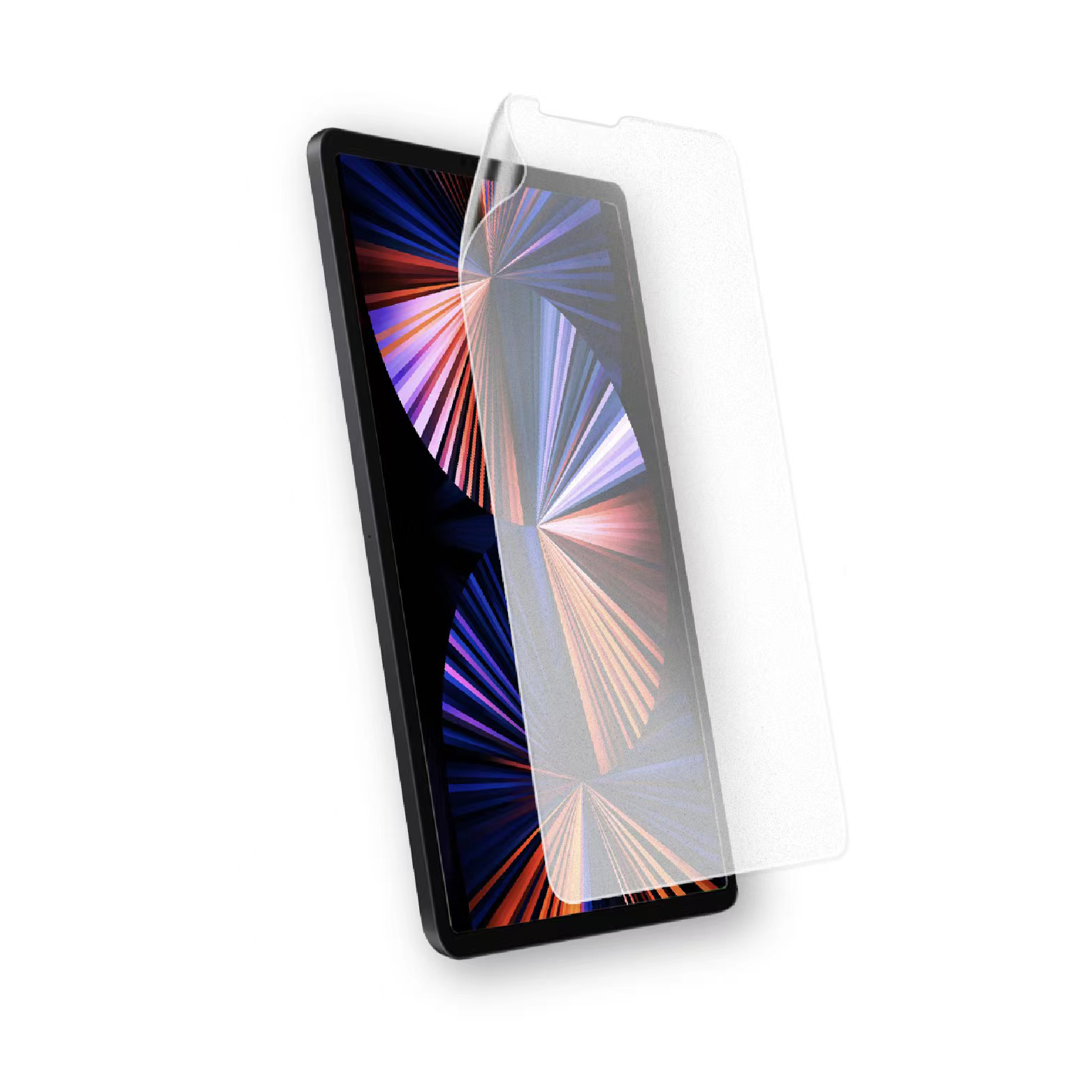 iPad Pro 12.9 2018 (3.Nesil) Kağıt Hisli Mat Uyumlu Davin Paper Like Tablet Ekran Koruyucu-Renksiz