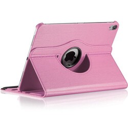 Apple iPad Pro 12.9 2018 (3.Generation) Zore Rotatable Stand Case Light Pink