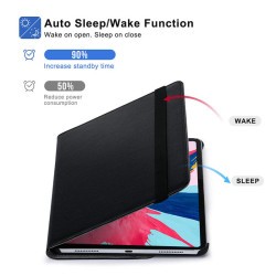 Apple iPad Pro 12.9 2018 (3.Generation) Zore Rotatable Stand Case - 4