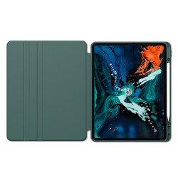 Apple iPad Pro 12.9 2020 (4.Nesil) Kılıf Zore Nayn Dönebilen Standlı Kılıf - 10
