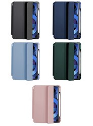 Apple iPad Pro 12.9 2020 (4.Nesil) Kılıf Zore Nort Arkası Şeffaf Standlı Kılıf - 2