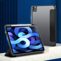 Apple iPad Pro 12.9 2020 (4.Nesil) Kılıf Zore Nort Arkası Şeffaf Standlı Kılıf - 6