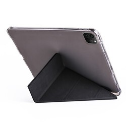 Apple iPad Pro 12.9 2020 (4.Nesil) Kılıf Zore Tri Folding Kalem Bölmeli Standlı Kılıf - 14