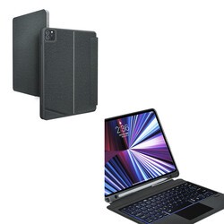 Apple iPad Pro 12.9 2020 (4.Generation) Wiwu Mag Touch Keyboard Stand Case - 10