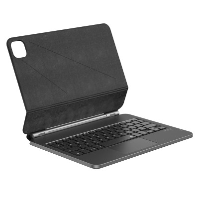 Apple iPad Pro 12.9 2020 (4.Nesil) Wiwu MK-003 Gizli Kalem Bölmeli Klavyeli Standlı Kılıf - 2