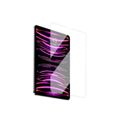 Apple iPad Pro 12.9 2020 (4.Nesil) Wiwu Wi-GQ002 iVista 5 Katmanlı Temperli Cam Ekran Koruyucu + Kolay Uygulama Aparatı - 2