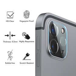 Apple iPad Pro 12.9 2020 (4.Nesil) Zore Kamera Lens Koruyucu Cam - 4