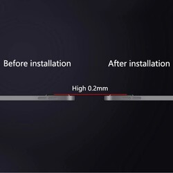 Apple iPad Pro 12.9 2020 (4.Nesil) Zore Kamera Lens Koruyucu Cam - 7