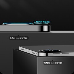Apple iPad Pro 12.9 2020 (4.Nesil) Zore Kamera Lens Koruyucu Cam - 8