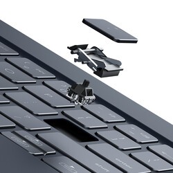 Apple iPad Pro 12.9 2021 (5.Generation) Benks KB02 Wireless Keyboard Case - 4