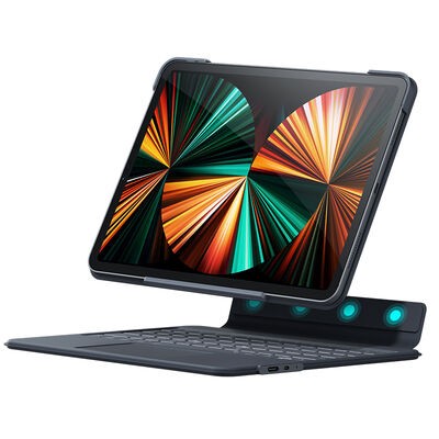 Apple iPad Pro 12.9 2021 (5.Generation) Benks KB02 Wireless Keyboard Case - 2