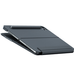 Apple iPad Pro 12.9 2021 (5.Nesil) Benks KB02 Kablosuz Klavyeli Kılıf - Thumbnail