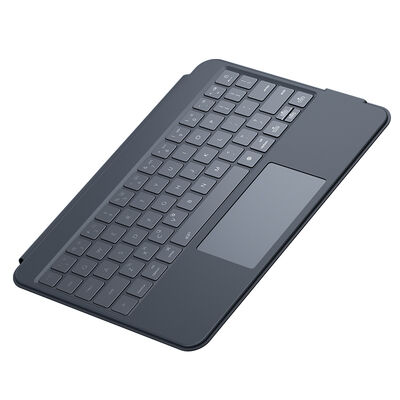 Apple iPad Pro 12.9 2021 (5.Nesil) Benks KB02 Kablosuz Klavyeli Kılıf - 7