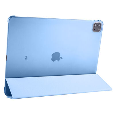 Apple iPad Pro 12.9 2021 (5.Nesil) Zore Smart Cover Standlı 1-1 Kılıf