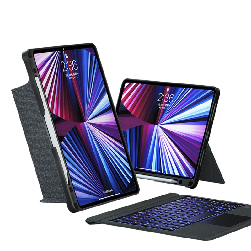 Apple iPad Pro 12.9 2021 (5th Gen) Wiwu MagTouch Series Keyboard Case with Hidden Pen Compartment - 7