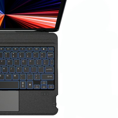 Apple iPad Pro 12.9 2021 (5th Gen) Wiwu MagTouch Series Keyboard Case with Hidden Pen Compartment - 14