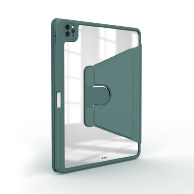 Apple iPad Pro 12.9 2022 M2 Kılıf Zore Nayn Dönebilen Standlı Kılıf - 3