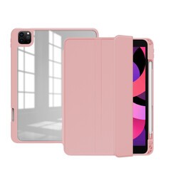 Apple iPad Pro 12.9 2022 M2 Kılıf Zore Nort Arkası Şeffaf Standlı Kılıf - 20