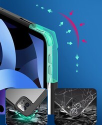 Apple iPad Pro 12.9 2022 M2 Kılıf Zore Nort Arkası Şeffaf Standlı Kılıf - 10