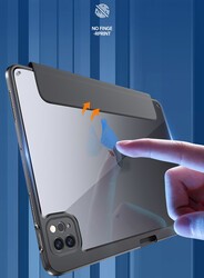 Apple iPad Pro 12.9 2022 M2 Kılıf Zore Nort Arkası Şeffaf Standlı Kılıf - 13