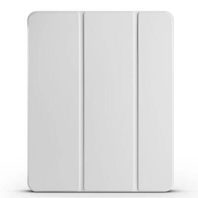 Apple iPad Pro 12.9 2022 M2 Zore Smart Cover Kalem Bölmeli Standlı 1-1 Kılıf - Zore