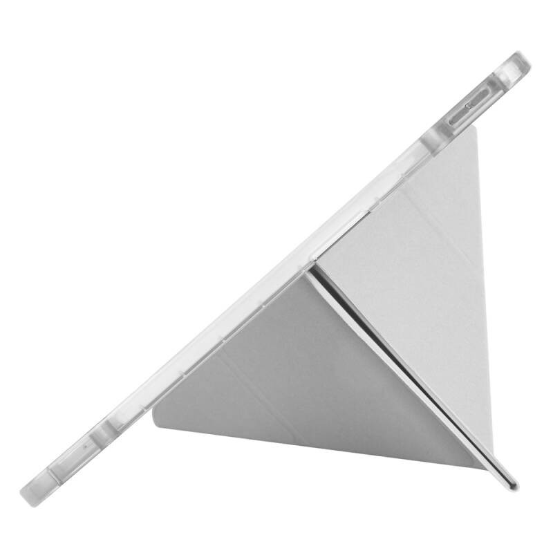 Apple iPad Pro 13 2024 Kılıf Zore Tri Folding Kalem Bölmeli Standlı Kılıf - 4