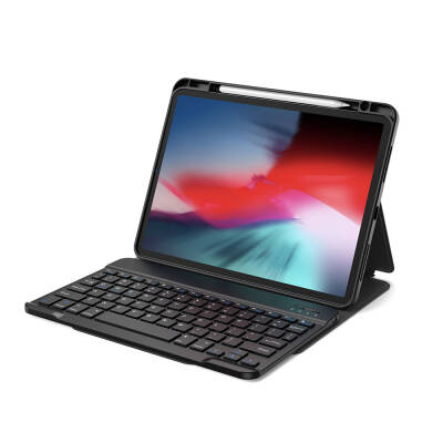 Apple iPad Pro 13 2024 Wiwu Protective Hidden Pen Compartment Keyboard Case - 2