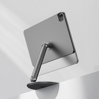 Apple iPad Pro 13 2024 Wiwu ZM-310 360 Derece Dönebilen Magnetik Başlıklı Tablet Standı - 10